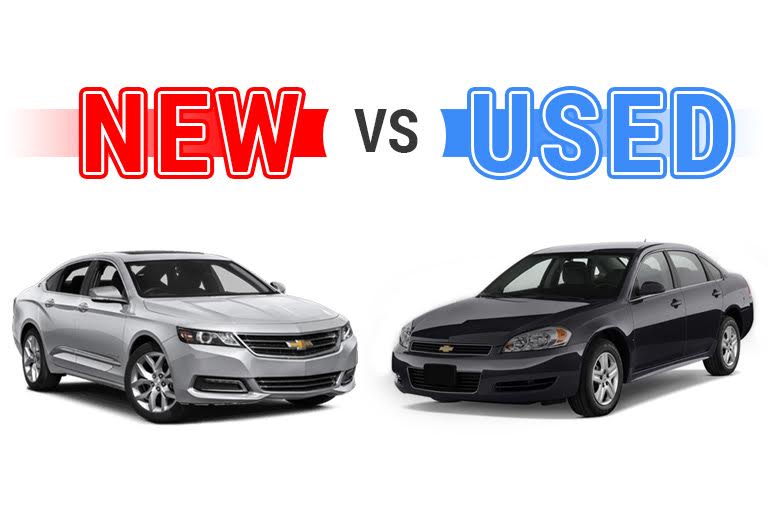 new vs used car